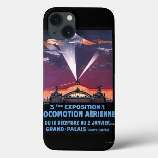 Coques Case-Mate iPhone Vol plat au-dessus d'affiche de projecteur (Verso)
