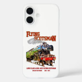 Coques Case-Mate iPhone Volant Scotsman Steam Train Anglais Locomotive (Verso)
