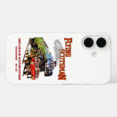 Coques Case-Mate iPhone Volant Scotsman Steam Train Anglais Locomotive (Verso (horizontal))