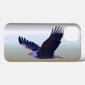 Coques Case-Mate iPhone Voler d'Eagle chauve (Verso (horizontal))