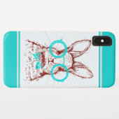 Coques Case-Mate iPhone Volet de Pâques Turquoise Hipster | Vacances (Dos (Horizontal))