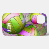 Coques Case-Mate iPhone Volley-ball Grungy Girl (Verso (horizontal))