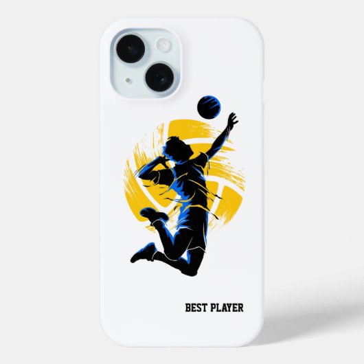 Coques Case-Mate iPhone Volley-ball meilleur joueur | Professionnel (Verso)
