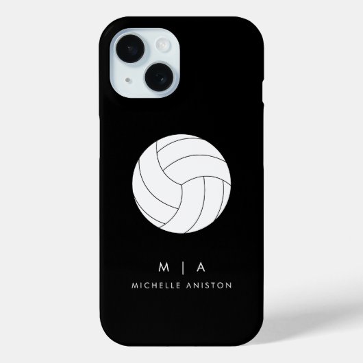 Coques Case-Mate iPhone Volley-ball personnalisé (Verso)