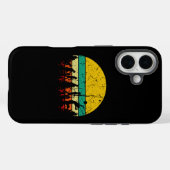 Coques Case-Mate iPhone Volleyball - Évolution du joueur de volley-ball (Verso (horizontal))