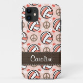 Coques Case-Mate iPhone Volleyball rose (Dos)