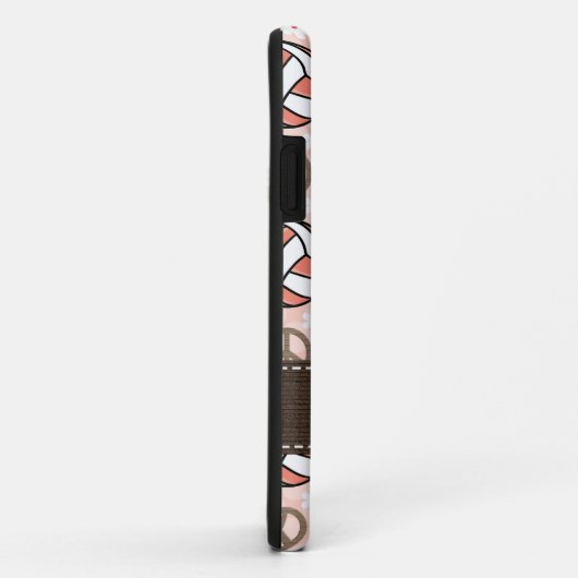 Coques Case-Mate iPhone Volleyball rose (Dos/Droite)