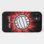Coques Case-Mate iPhone Volleyball ; Rouge (Dos (Horizontal))