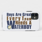 Coques Case-Mate iPhone Vollyball Waterboy en bleu (Dos (Horizontal))