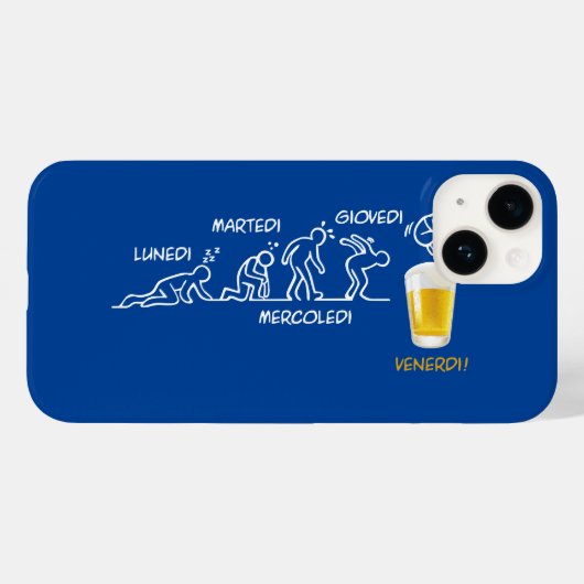 Coques Case-Mate iPhone Volution de la bière (Verso (horizontal))