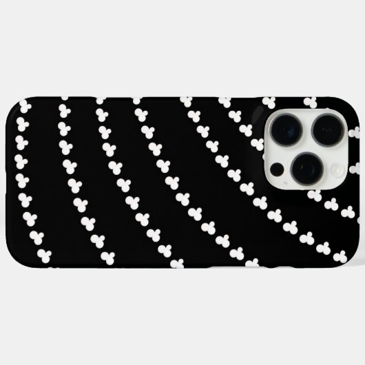 Coques Case-Mate iPhone Vortex blanc (Verso (horizontal))