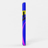 Coques Case-Mate iPhone Vortex bleu (Dos/Droite)