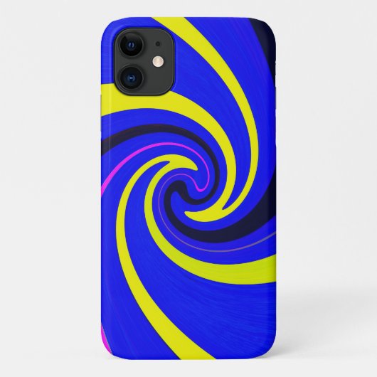 Coques Case-Mate iPhone Vortex bleu (Dos)