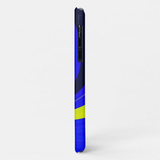 Coques Case-Mate iPhone Vortex bleu (Dos/Gauche)