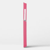 Coques Case-Mate iPhone vortex carré en velours rose (Verso / Gauche)