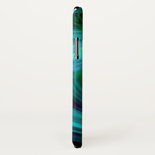 Coques Case-Mate iPhone VORTEX LÉGER, bleu éclatant (Dos/Droite)