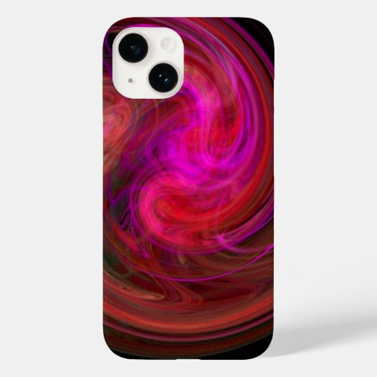 Coques Case-Mate iPhone VORTEX LÉGER, rouge vif (Verso)