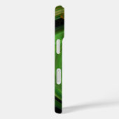 Coques Case-Mate iPhone VORTEX LUMINEUX, vert vif (Verso / Droite)
