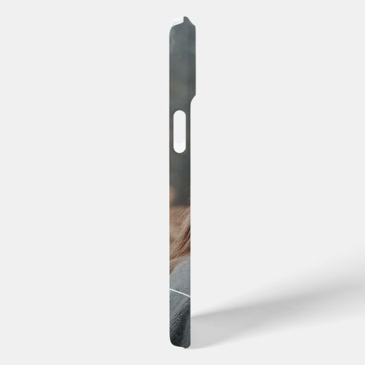 Coques Case-Mate iPhone Vos Monogrammes Et Coeurs D'Amour Interconnectés (Verso / Droite)