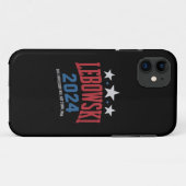Coques Case-Mate iPhone Vote drôle de Lebowski pour l'élection politique 2 (Dos (Horizontal))