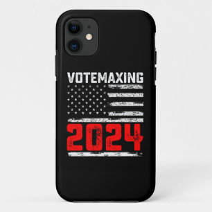 Case-Mate iPhone Case VoteMaxing 2024 Élection présidentielle Trump