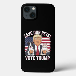 Case-Mate iPhone Case Votez Trump Sauvez Nos Animaux de Compagnie Chats 