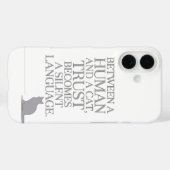 Coques Case-Mate iPhone Votre ami félin (Verso (horizontal))