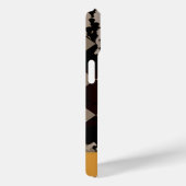 Coques Case-Mate iPhone Votre appareil photo Monogramme Café Téléphone (Verso / Droite)