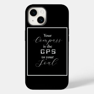 Coque Pour iPhone 14 'Votre boussole est le GPS de votre âme'