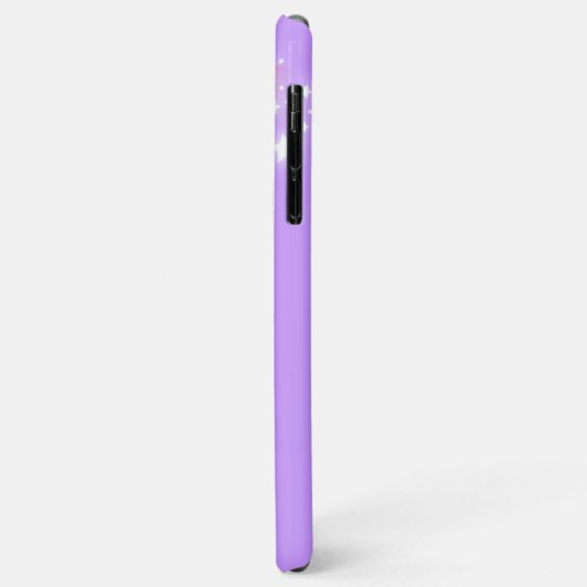 Coques Case-Mate iPhone "Votre caisse violette d'iPod de filles" (Dos/Gauche)