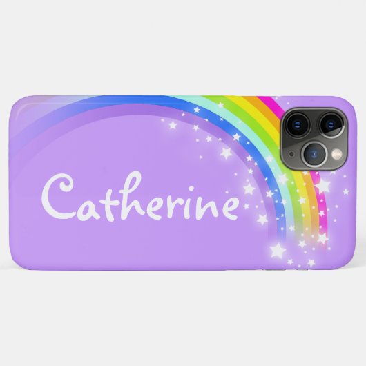 Coques Case-Mate iPhone "Votre caisse violette d'iPod de filles" (longue) (Dos (Horizontal))