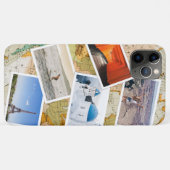 Coques Case-Mate iPhone Votre carte postale de destination de voyage perso (Dos (Horizontal))