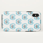 Coques Case-Mate iPhone Votre image faite sur commande du logo | partout (Dos (Horizontal))