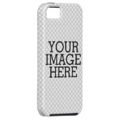 Coques Case-Mate iPhone Votre image ici une étape facile à une coutume (Dos/Droit)