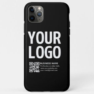 Case-Mate iPhone Case Votre logo avec code QR et texte modifiables