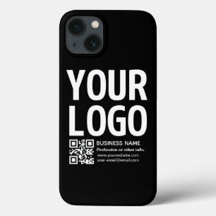 Case-Mate iPhone Case Votre logo avec code QR et texte modifiables 