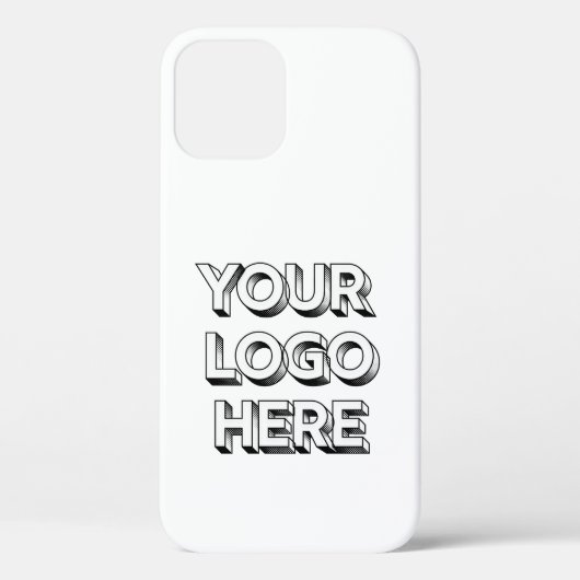 Coques Case-Mate iPhone Votre logo ici (Verso)