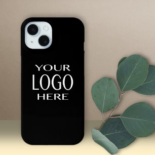 Coque Pour iPhone 15 Votre logo ou votre photo   Remplacement simple d'