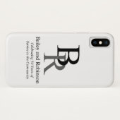 Coques Case-Mate iPhone Votre Logo Professionnel Professionnel Promotion (Dos (Horizontal))