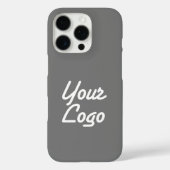 Coques Case-Mate iPhone Votre logo | Remplacement simple du logo (Verso)