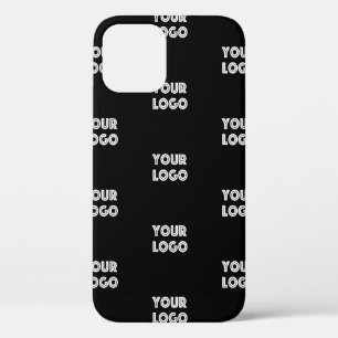 Case-Mate iPhone Case Votre logo simple logo répétitif Noir