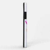 Coques Case-Mate iPhone Votre message e ajouter nom de texte rainbow profe (Dos/Droite)