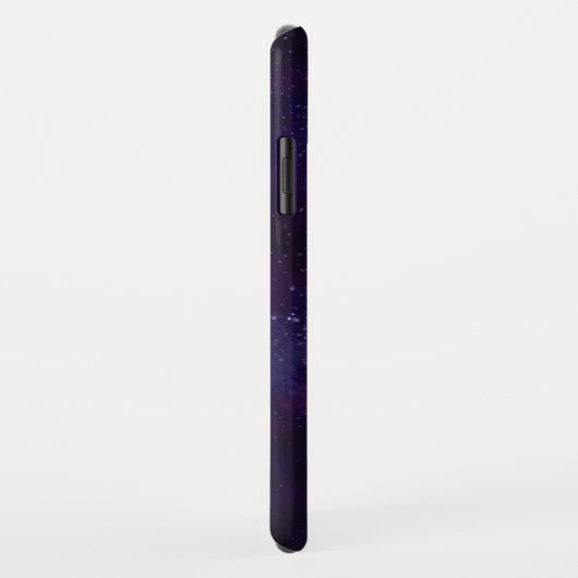 Coques Case-Mate iPhone Votre monogramme dans l'espace (Dos/Droite)