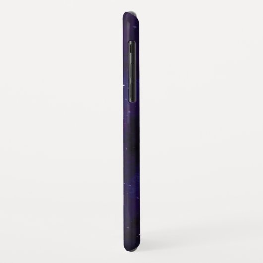 Coques Case-Mate iPhone Votre monogramme dans l'espace (Dos/Gauche)