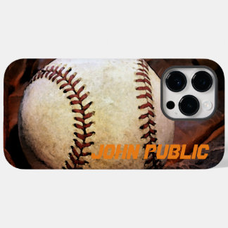 Coque Pour Pour iPhone 14 Pro Max Votre nom Custom Baseball Artework