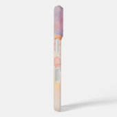 Coques Case-Mate iPhone Votre nom Élégant Magnolia Rose Fleurs (Verso / Droite)