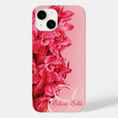 Coques Case-Mate iPhone Votre nom Orchidée rouge rose (Verso)