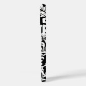 Coques Case-Mate iPhone Votre nom ou devis Black Damask (Verso / Gauche)