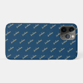 Coques Case-Mate iPhone votre nom personnalisé (Dos (Horizontal))