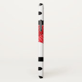 Coques Case-Mate iPhone Votre photo et votre nom / Point Polka noir branch (Dos/Droite)